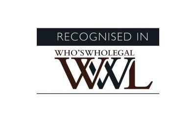 Giovanni Grippiotti recommended by Who’s Who Legal Intellectual Property Italy 2020